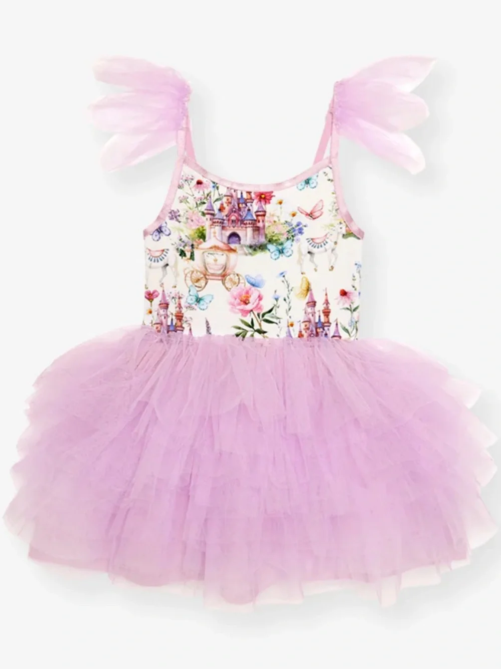 Posh Peanut Katrina Tulle Smocked Dress